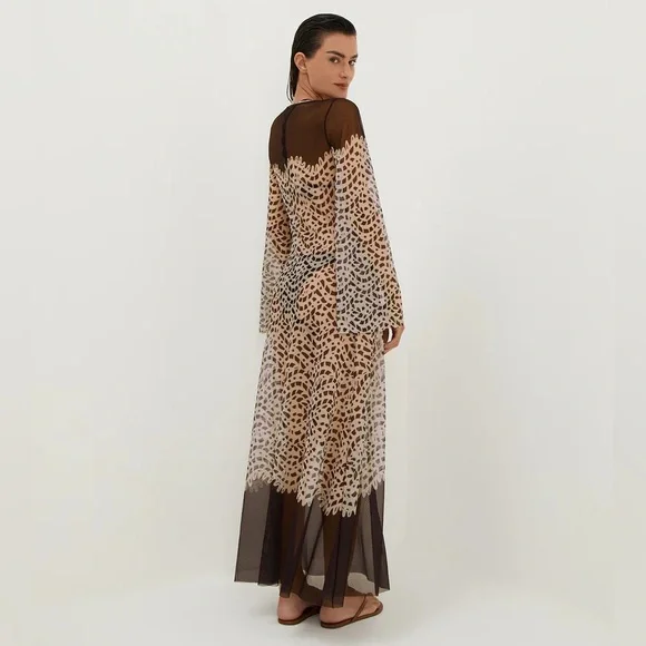 Caroline Constas Mesh Beach Cover Up - Picture 2 of 4